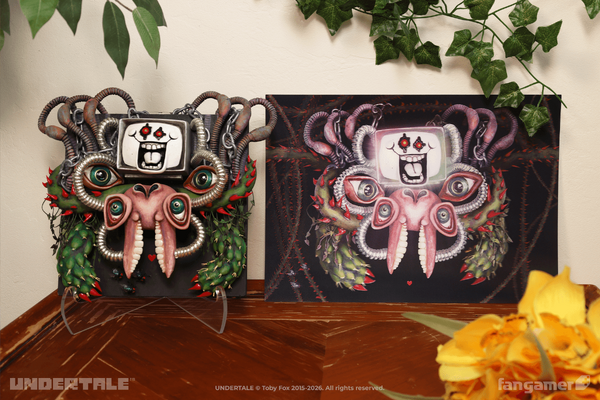 『DELTARUNE』『UNDERTALE』グッズ5点が一挙販売開始！インパクト抜群の「オメガフラウィ」ポスターなど