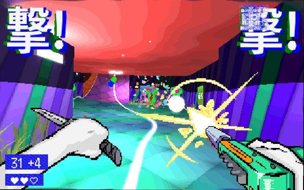 ぶっ飛んだサイケデリックな世界と射撃とパリィの高速戦闘で脳が痺れるスピードランFPS『TAMASHIKA』プレイレポ