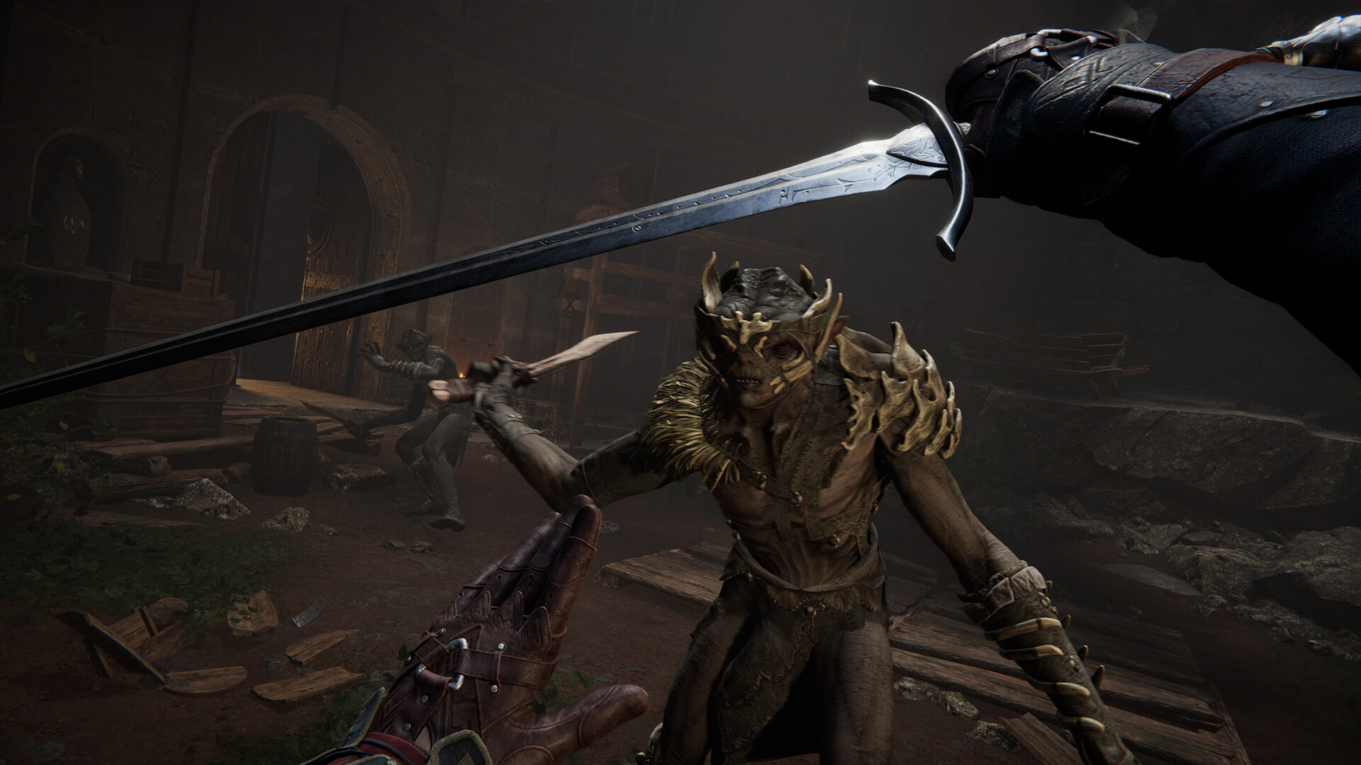 錬金術と物理演算が織りなす「自由な暴力」。一人称視点アクションRPG「Alkahest」の最新映像が公開