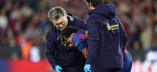 ヤマル、ハムストリング断裂の疑いでバルセロナ残り全試合を欠場か。ワールドカップ開幕戦も間に合わず？