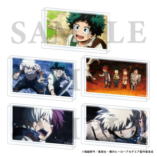 「ヒロアカ」印象的なOP・EDのビジュアルが待望のグッズ化！ボンズ公式通販にて販売中＆特典もらえるフェアも