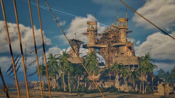 海賊オープンワールドサバイバルクラフト『Windrose』最新映像に映った“海賊城”はこうして建てられた…約100時間の作業を1分半に凝縮した映像公開