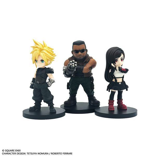 『FF7リバース』クラウド、ティファたちがかっこよくも可愛らしく立体化！「アドラブルアーツプチ」ユフィなど含む全6個入BOXが予約受付中