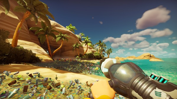 最大25人プレイも可能！遊ぶだけでリアル環境保護プロジェクトへの支援もできる協力お掃除ゲー『Clean Up Earth』PC/コンソールで配信