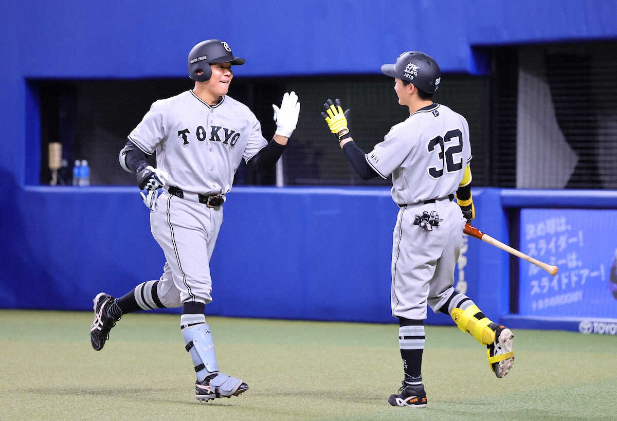 佐々木俊輔がプロ初本塁打など3打点 連勝に貢献、一問一答