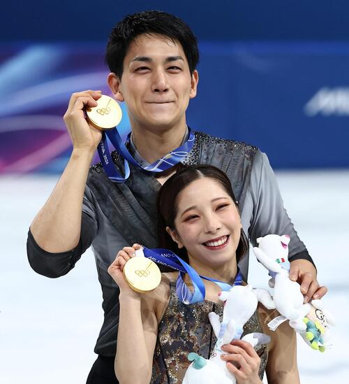 電撃引退りくりゅう、午後は「春の園遊会」に出席　天皇、皇后両陛下主催　鍵山優真や高木美帆も