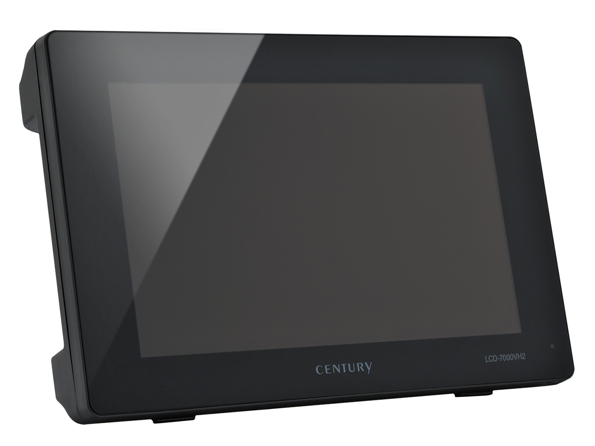 センチュリー、乾電池駆動やHDMI/ミニD-Sub15ピン入力対応の7型マルチモニター