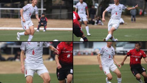 【写真特集】[新人戦]スピードも魅力の182cmDF。神村学園のU-17高校選抜DF大空が攻め上がりを連発(5枚)