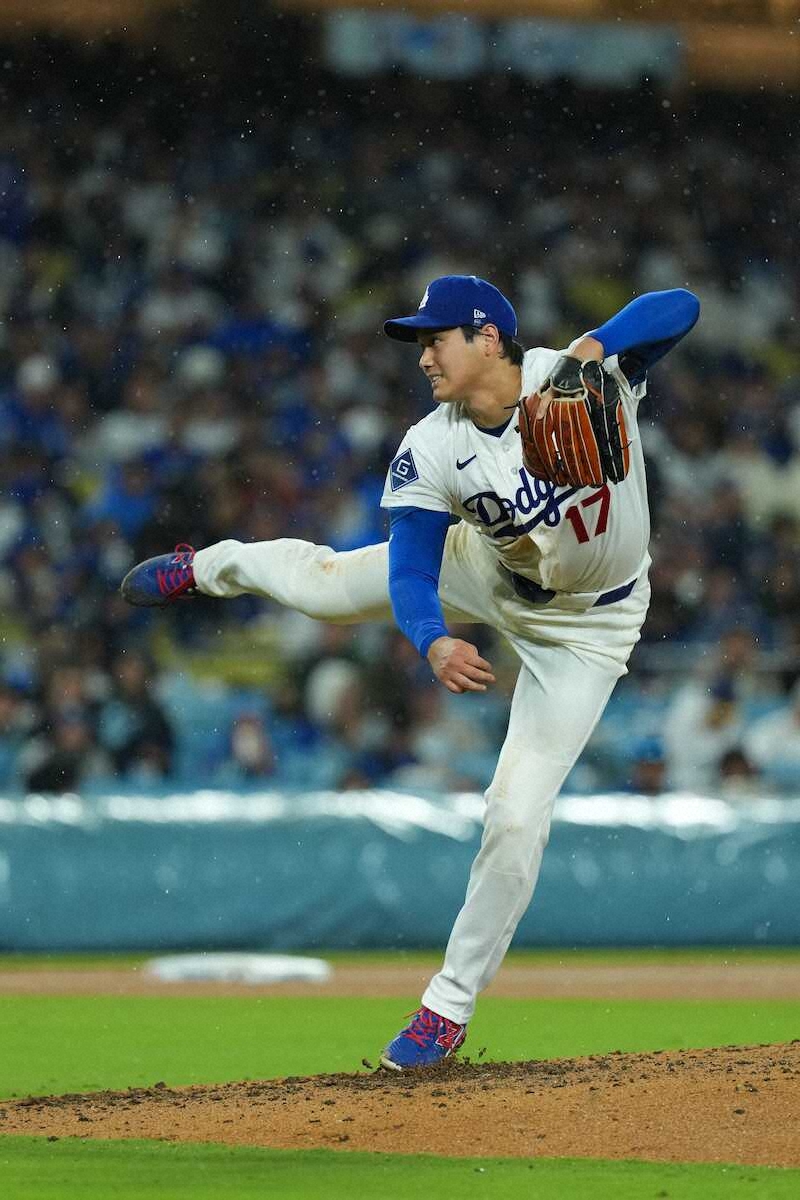 ドジャースの大谷翔平が今季初登板 6回1安打無失点、6奪三振の好投