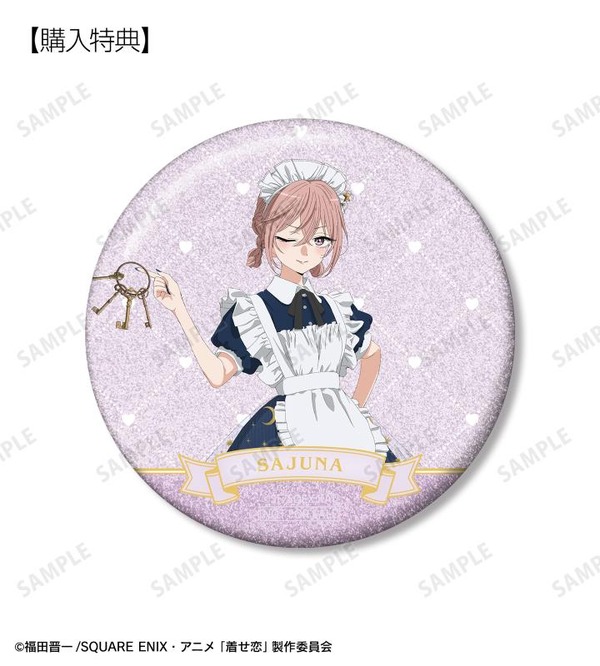 海夢＆紗寿叶＆心寿のメイド姿にキュン♪ 「着せ恋」描き下ろしグッズが登場！ 定番の缶バッジやアクリルスタンド、イラストカードなどがラインナップ