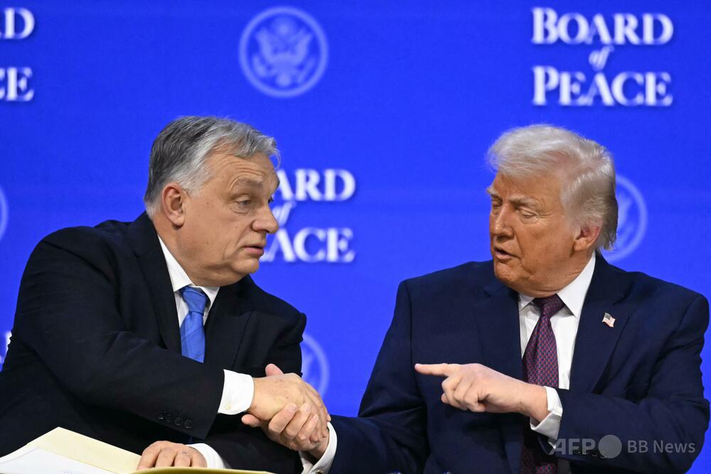 トランプ氏、オルバン氏勝利なら米国の「経済力」でハンガリー支援と表明