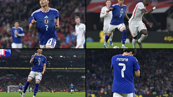 【写真特集】三笘薫がウェンブリーを切り裂いた!! 鋭いカウンターからイングランド撃破弾(28枚)