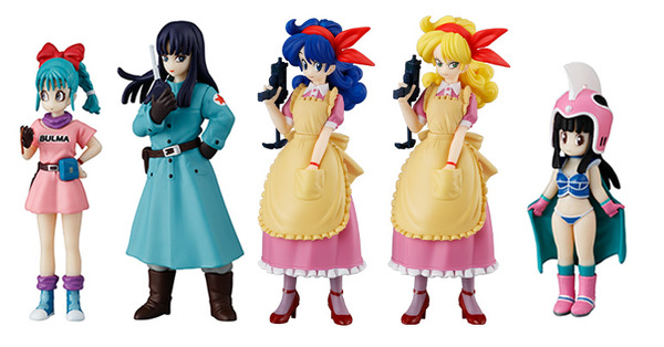 ガシャポン「HGドラゴンボール」女性キャラに注目した第2弾！ブルマやマイなど全5体、ランチは2つの姿で収録