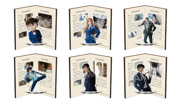 「コナン」赤井、安室や千速、重悟に松田も颯爽ラインナップ☆ まるで“とび出る絵!?”なアクリル＆ウッドスタンド登場