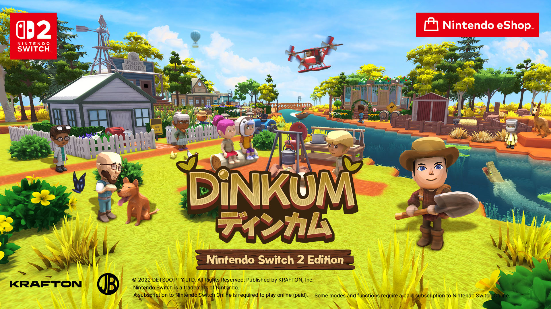 サバイバルライフシム「Dinkum」，Switch2版を本日発売。PC版は新たな島を追加するアップデートを実施