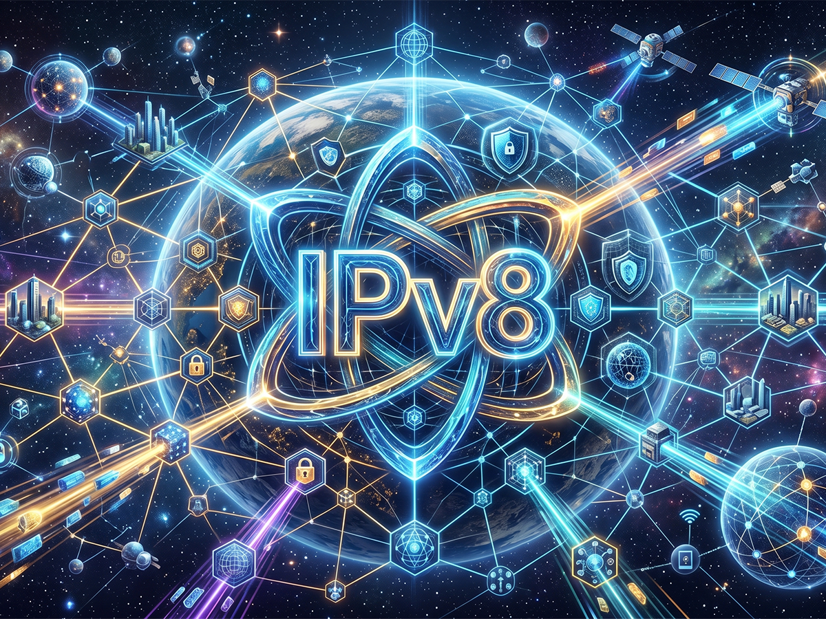 IPv4と完全下位互換の「IPv8」ドラフト公開。IPv6は事実上失敗