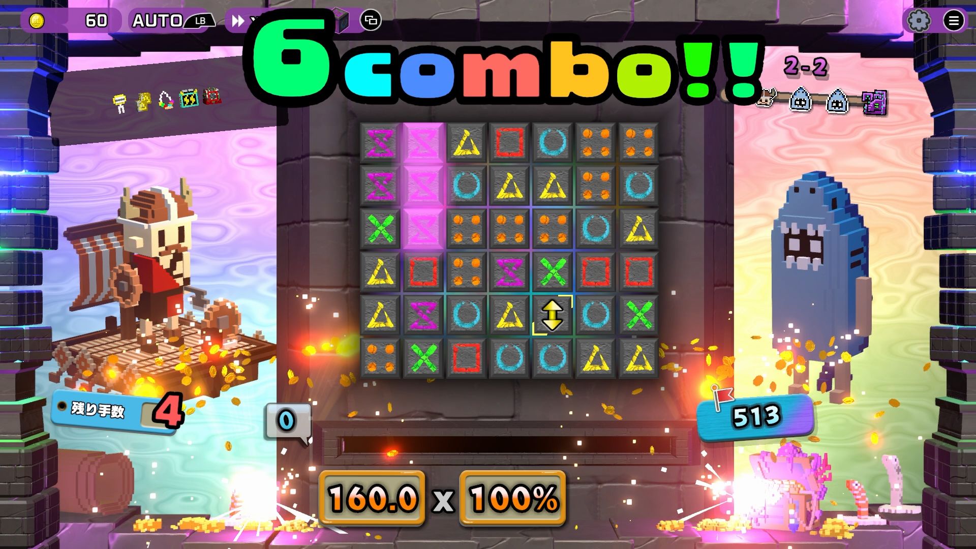 デッキ構築型ローグライト×マッチ3パズル「Dialoop -パズルでローグはじめました-」，製品版をSteamでリリース。Switch版の発売日は6月17日