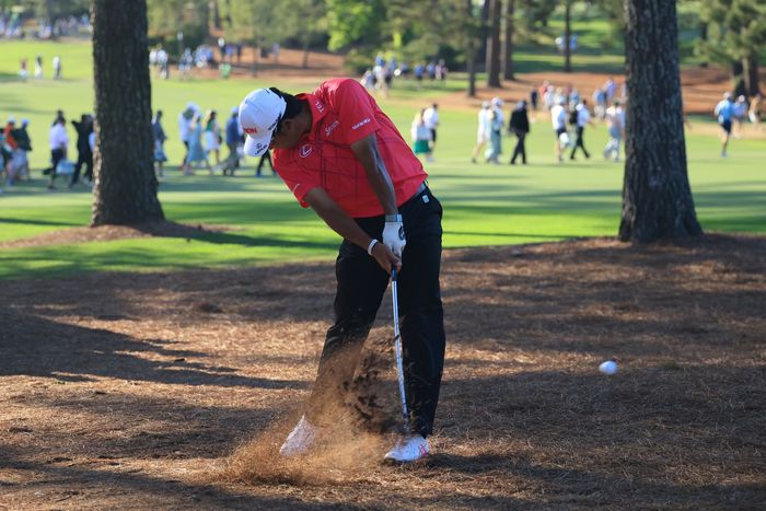 松山英樹、6バーディ・4ボギーの70でラウンドを終了 ミスも多かった