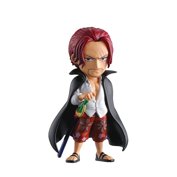 「ワンピース」シャムロック聖や軍子もデフォルメフィギュアに！シャンクスら6人収録のガシャポン「ワンピの実 第26弾」がオンライン販売