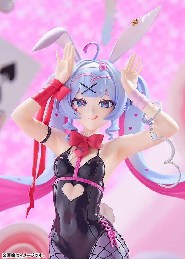 初音ミクが「ラビットホール」の衣装で立体化！「POP UP PARADE」のLサイズで再現されたうさ耳やうさしっぽがキュート♪