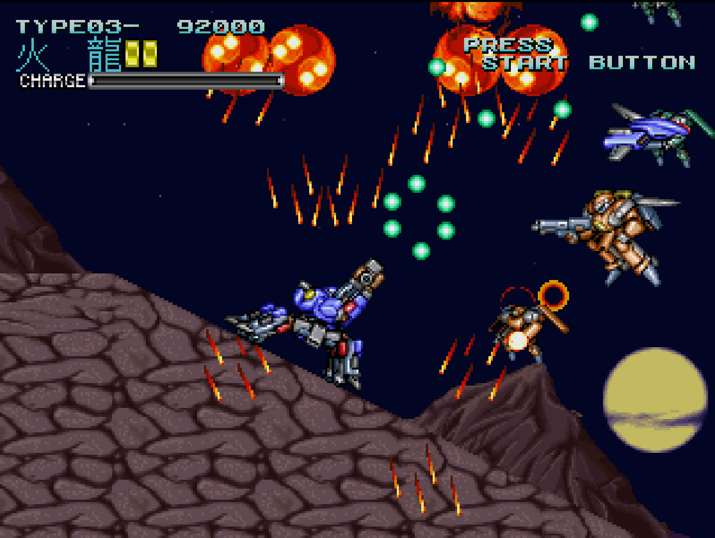 「コンソールアーカイブス ウルフファング 空牙2001」4月30日配信。パーツを組み合わせて64種類の装甲機兵をビルドし，戦うアクションSTG