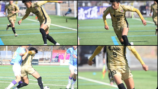 【写真特集】[新人戦]注目FW境が鹿児島城西の前線で強烈な動き(4枚)