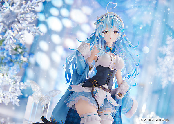 ホロライブ「雪花ラミィ」1/6スケールフィギュアが再販予約中！髪の毛や衣装など繊細に立体化
