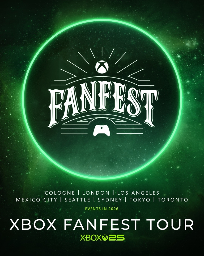 「Xbox Fanfest」ワールドツアー開催決定！ 25周年記念に6月～日本を含む7か国8都市にて順次