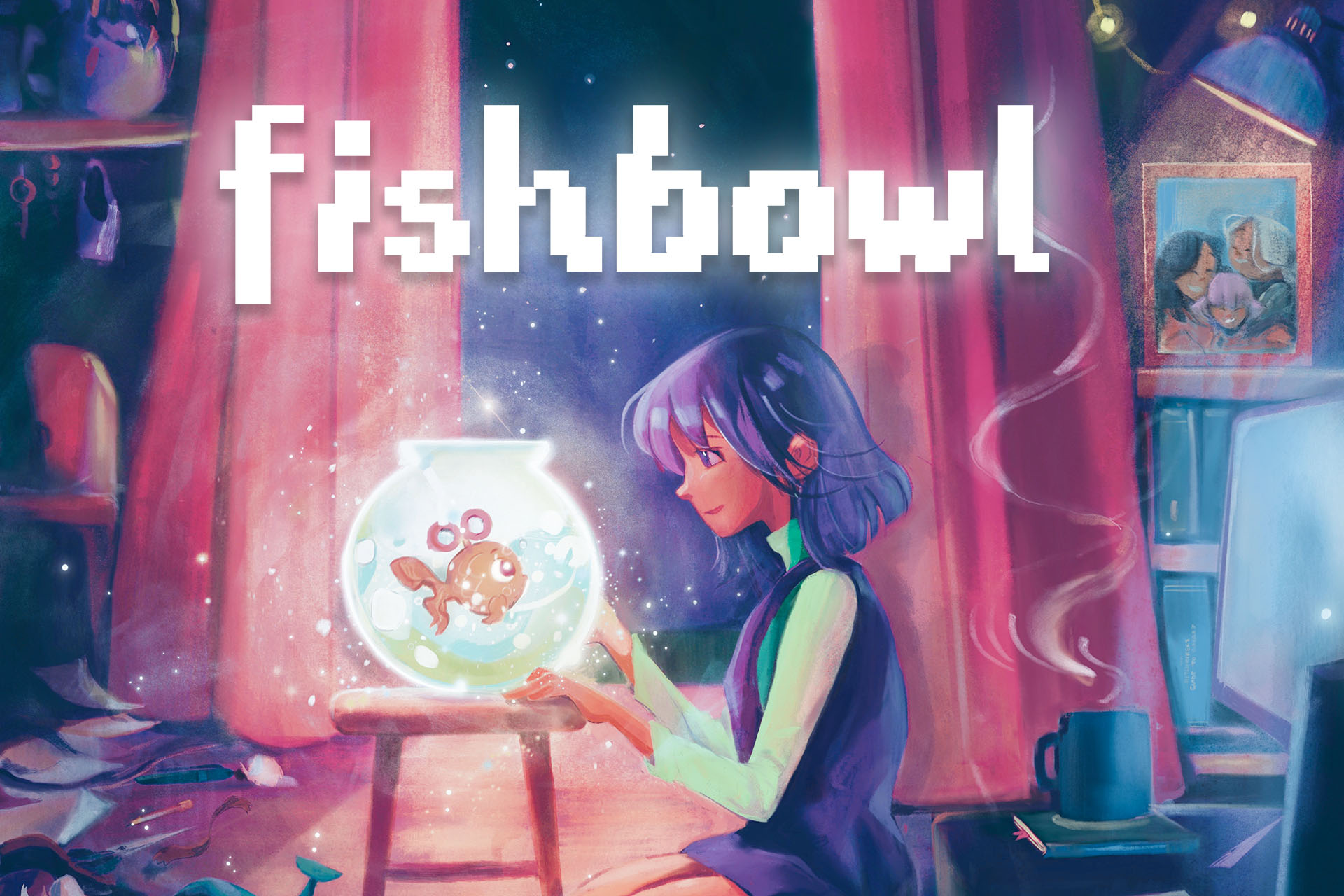 「Fishbowl」本日配信。大人としての責任や過去の傷を抱える女性が，魔法の魚とともに未来へと歩み出す，心温まるアドベンチャーゲーム
