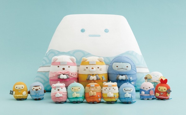 「すみっコぐらし」が忍者に!? 手裏剣モチーフやちりめん素材が和風でかわいい☆ 新アイテムが続々登場