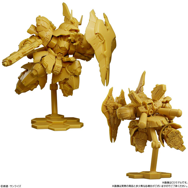 ストライクフリーダムガンダム、サザビー、試作アッシマーがSDで立体化！ 「ガンダム スペリオルディファイン No.02」登場！ イラストが楽しめるシールも付属