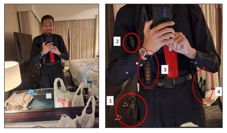 米記者夕食会襲撃、検察が情報提示　容疑者の行動の時系列と装備の詳細が明らかに