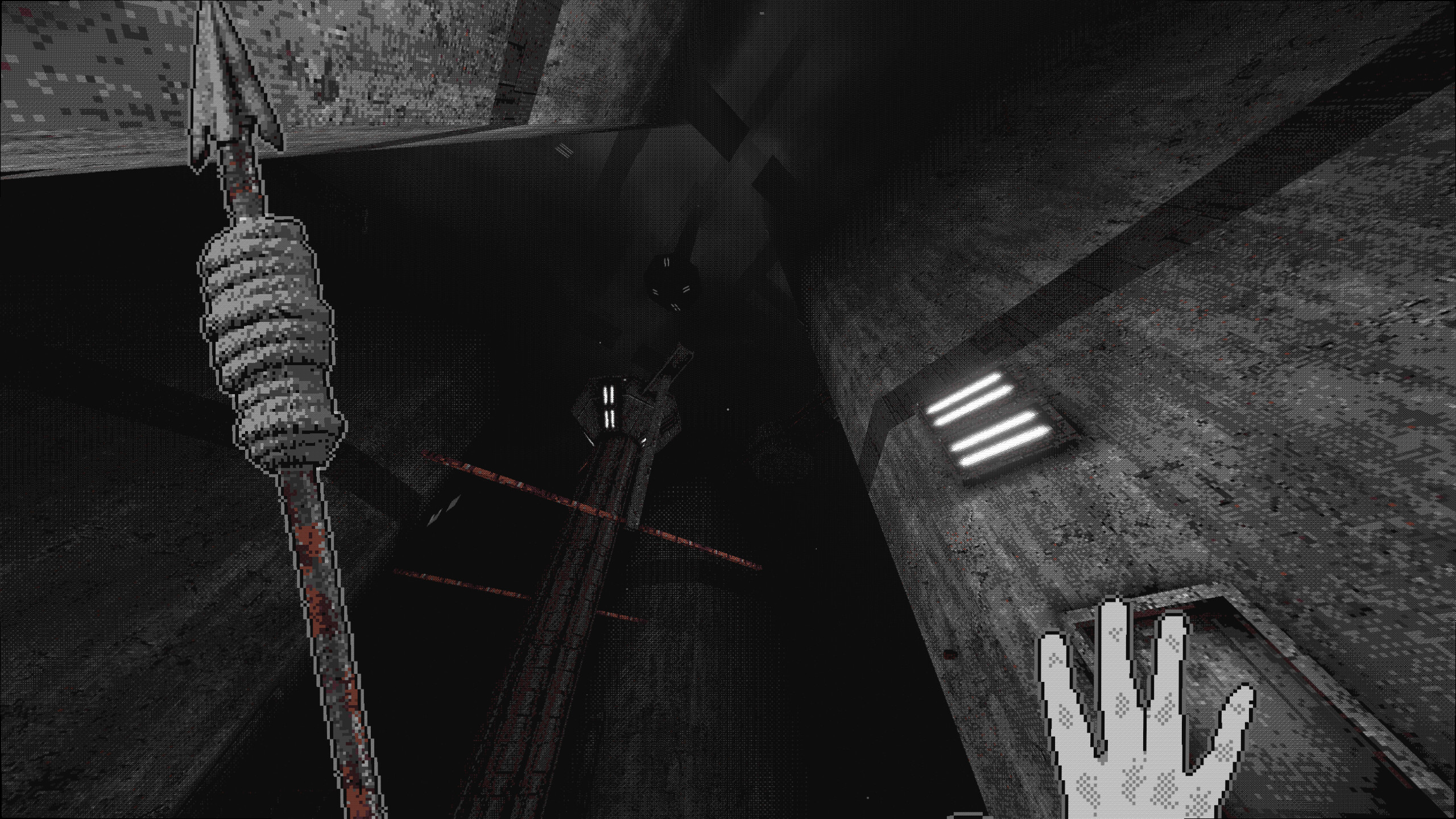 地下1万メートルからの脱出劇。一人称視点のローグライト壁登りホラー「White Knuckle」（ほぼ日 インディーPick Up！）