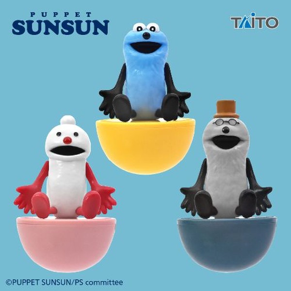 「パペットスンスン」ゆらゆら揺れるスンスンたちが可愛い！飛び出すセリフ付きクッション2種を含むプライズが順次展開