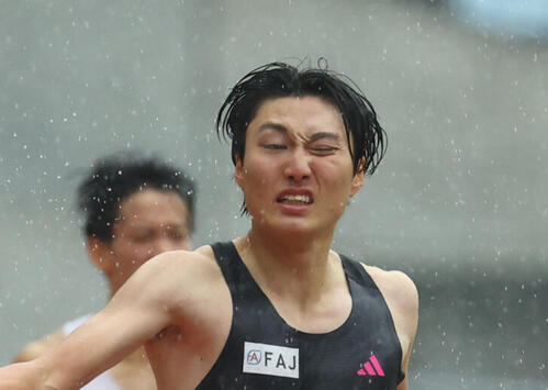 【陸上】男子800Ｍ・松本純弥が大会新Ｖ「アジア大会に絡んでいけるように」