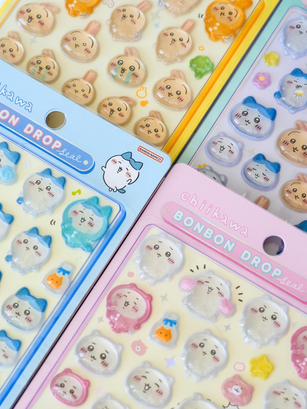 「ボンボンドロップシール」が抽選販売！ちいかわ、スヌーピーなど全10種