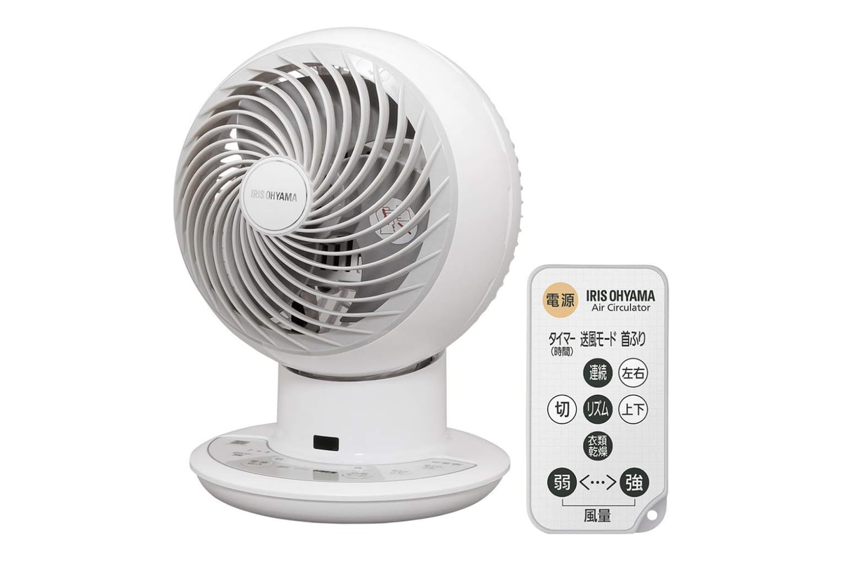 静かに回して省エネ。室内を効率よく涼しくするサーキュレーターが33％オフ