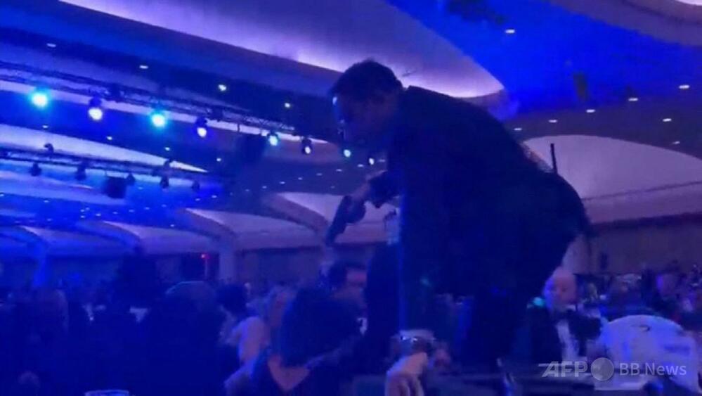 米首都夕食会で発砲 各国首脳「衝撃受けた」