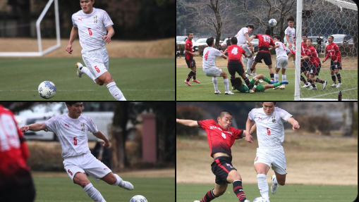 【写真特集】[新人戦]神村学園は新2年生のDF米村が3バックの中央で存在感。貴重なヘディング弾も(6枚)