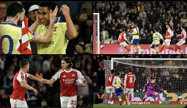 FAカップ準々決勝で2部サウサンプトンがプレミアリーグ首位アーセナルを撃破