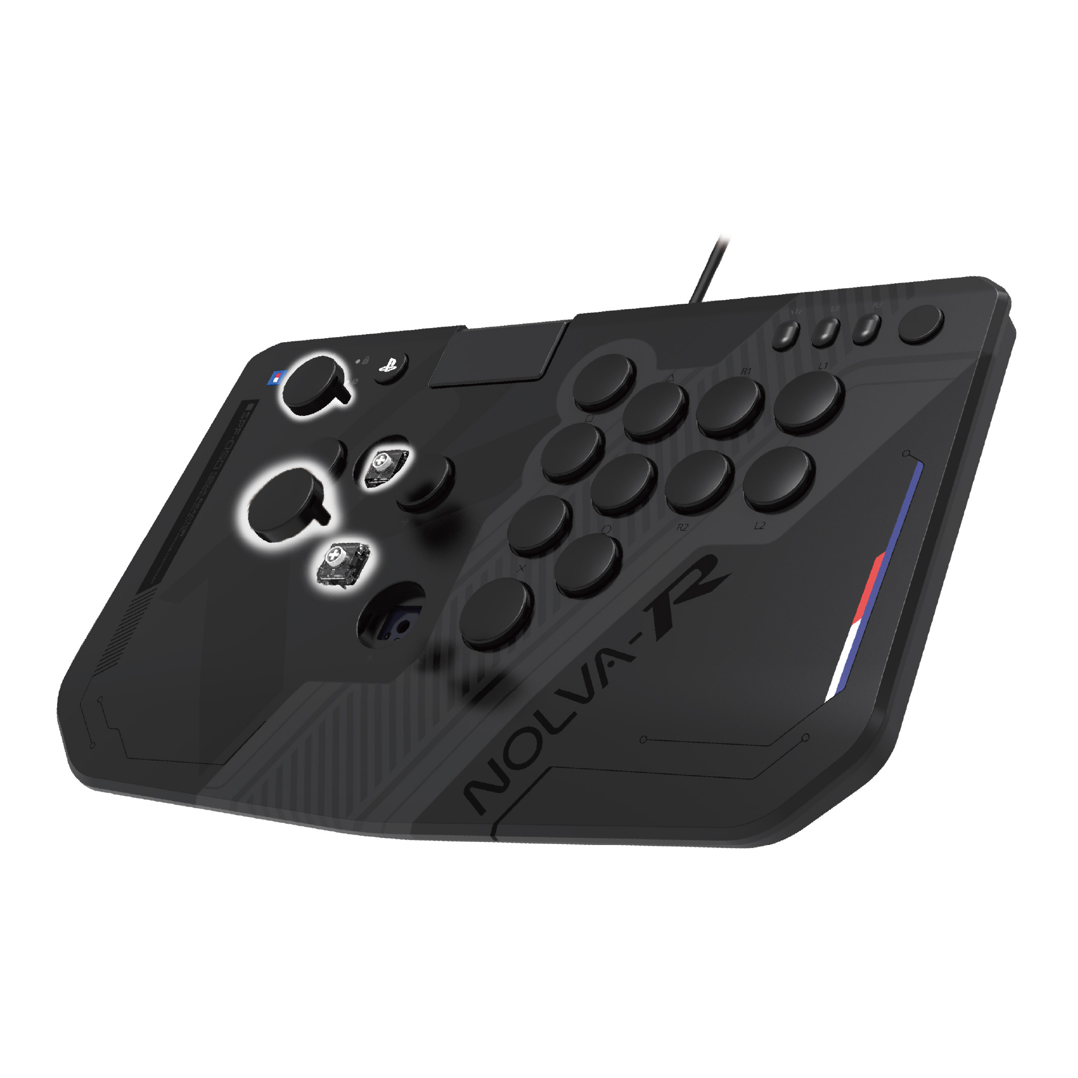 ホリのレバーレスアケコン「NOLVA」が静音仕様に！ PS5/PS4/PC対応