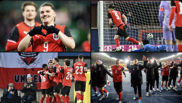 オーストリア代表、ザビッツァーのゴールで韓国代表を下す