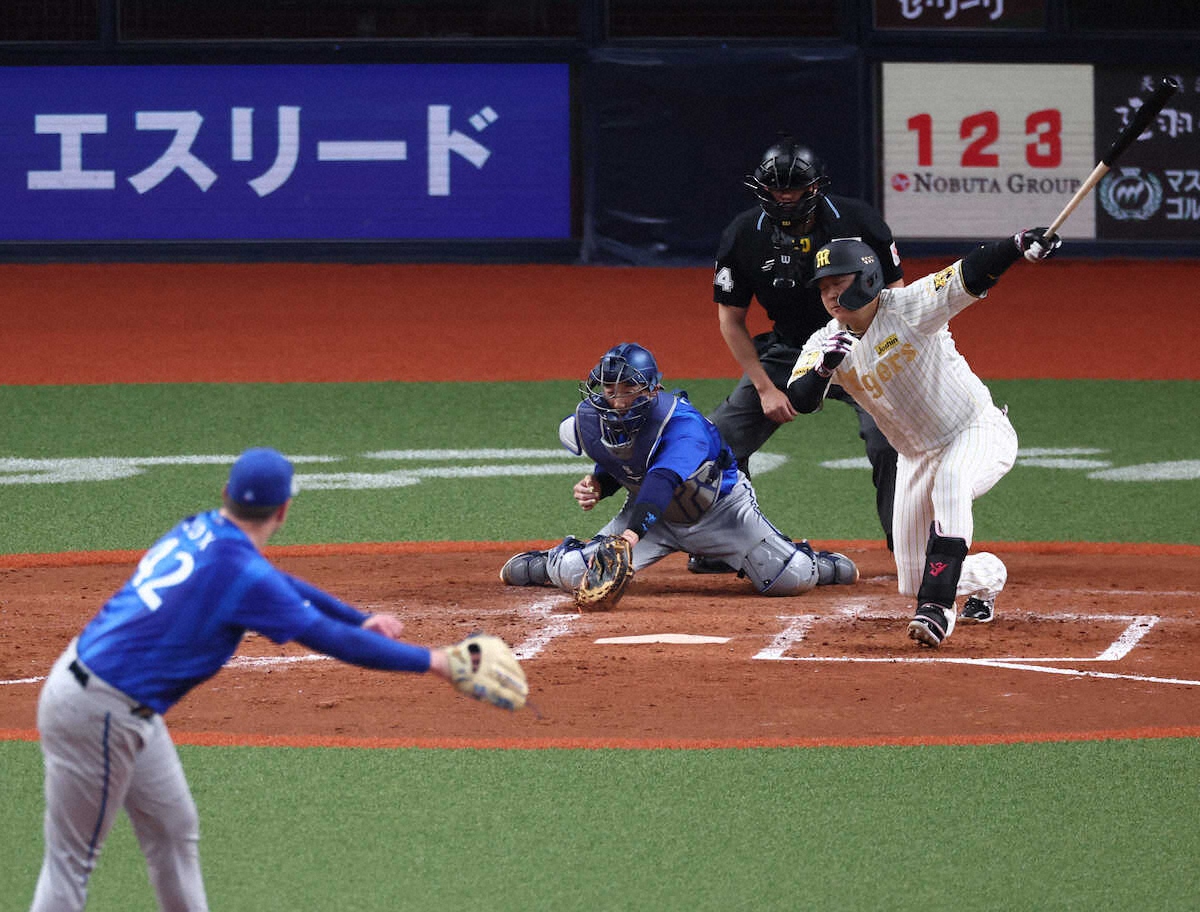 リーグ連覇を狙う猛虎に新たな刺客 初対戦のコックスをうまく攻略できず