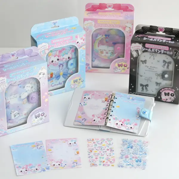 「ボンボンドロップシール」にバインダーセット新登場！「キャンディツインズ」など全4種が公式オンラインストアで販売開始