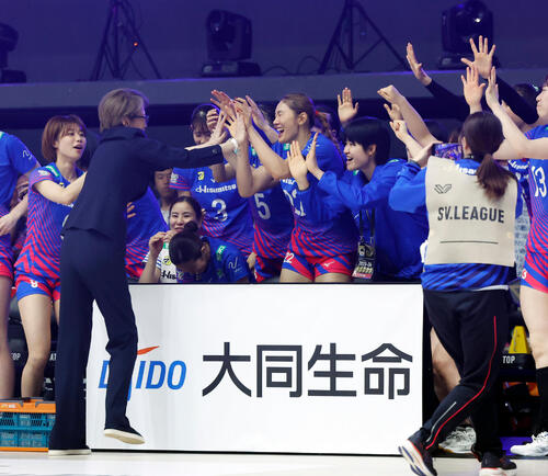 【バレー】SAGA久光フルセット勝利でＶ王手も…中田久美監督は辛口「取られたセットは自滅」