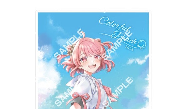 「カラフルピーチ」全種新規描きおろし！爽やかな青空と草原がイメージのイラスト全12種に心奪われる