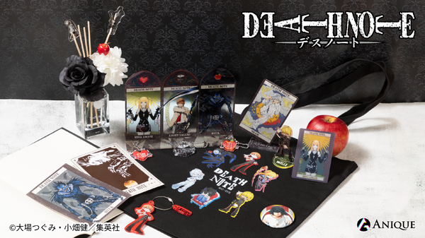 「DEATH NOTE」東京・大阪・福岡でPOP UP開催！ファン必見のタロットカード風デザインやミニキャラグッズが勢揃い！