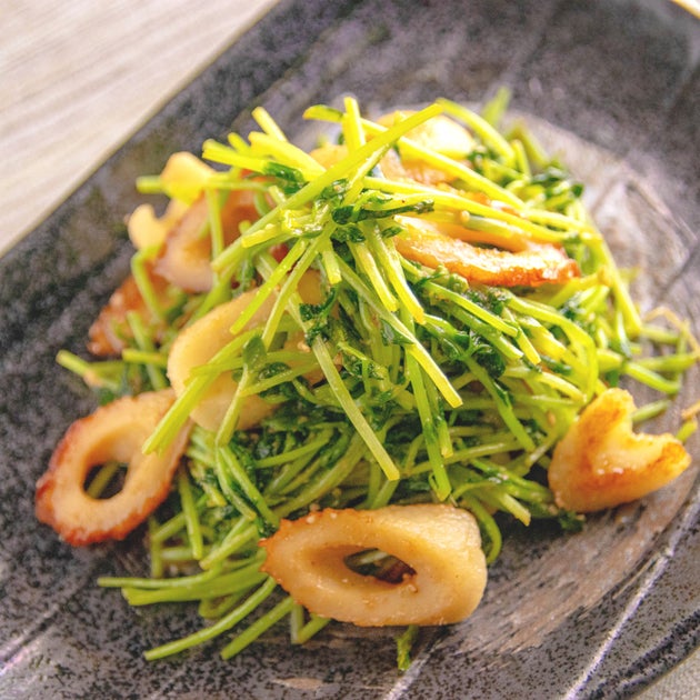 もう副菜に迷わない。豆苗とちくわで10分、1人約100円のくせになる副菜レシピ