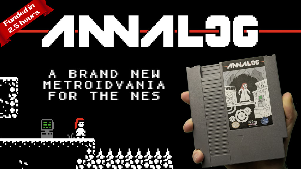 NES用新作メトロイドヴァニア「Annalog」，クラファンを実施中。「メトロイド」「ゼルダの伝説」やプログラミング系論理パズル好きにオススメ