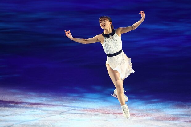 坂本花織が世界選手権後を回顧「余計ハイテンションに」と笑顔